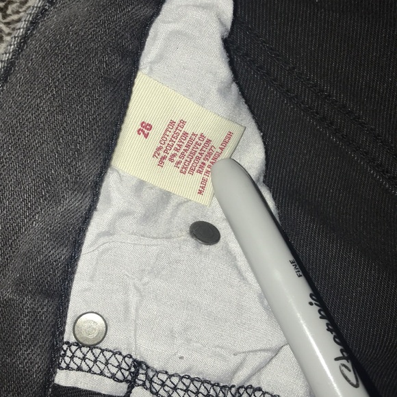 nwt black distressed arizona jean shorts - Picture 4 of 4